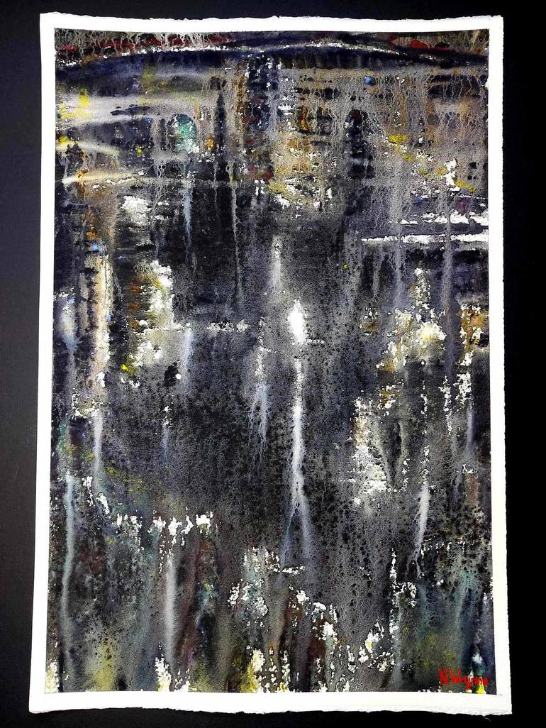 Original Modernism Abstract Painting by Neil Wrynne