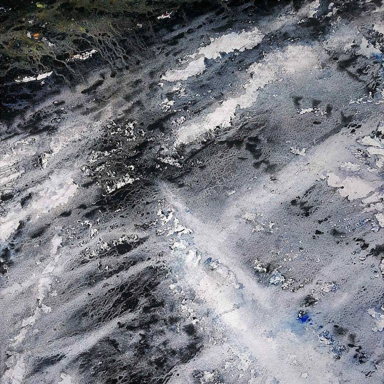 Original Abstract Water Painting by Neil Wrynne