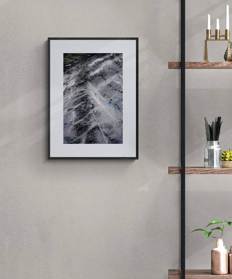 Original Abstract Water Painting by Neil Wrynne