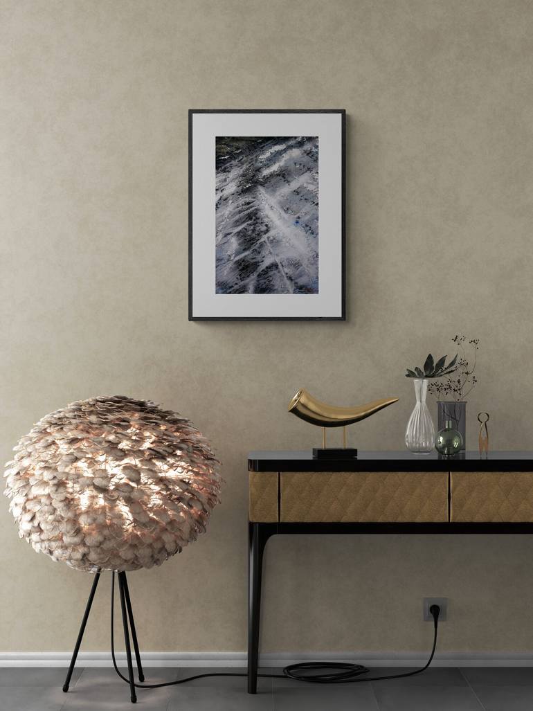 Original Abstract Water Painting by Neil Wrynne