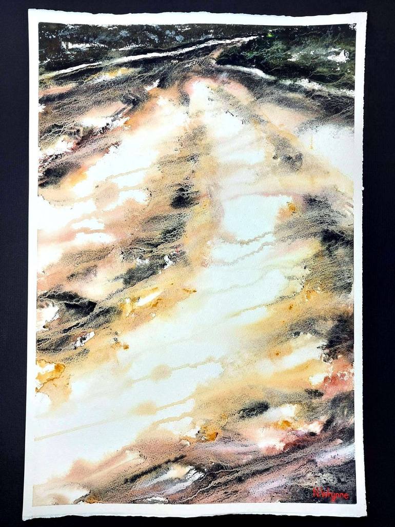 Original Abstract Expressionism Abstract Painting by Neil Wrynne