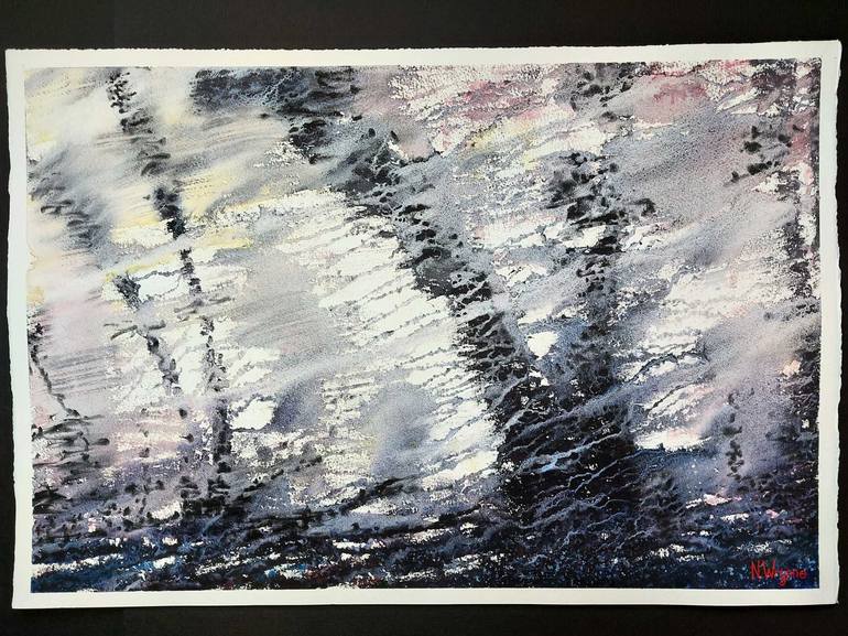 Original Abstract Landscape Painting by Neil Wrynne