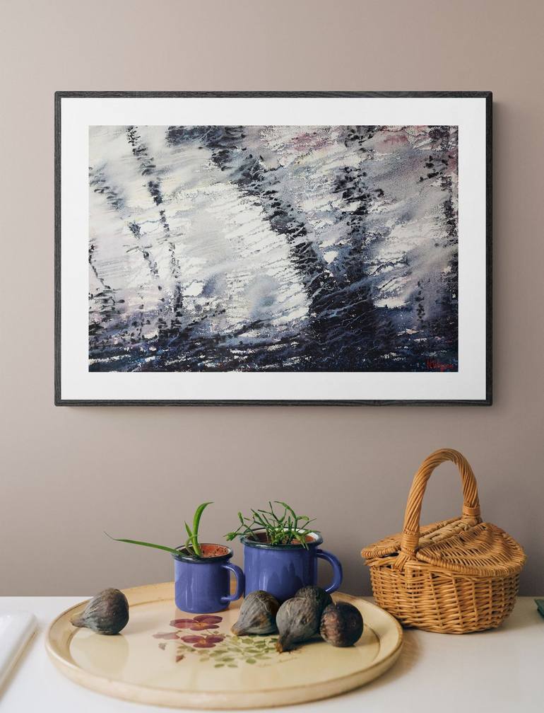 Original Abstract Landscape Painting by Neil Wrynne