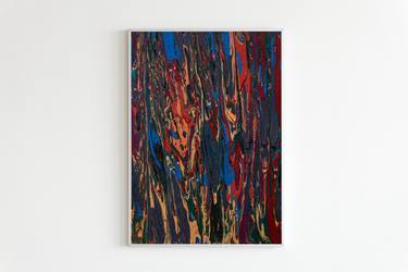 Original Abstract Expressionism Abstract Paintings by Ravene Voluz
