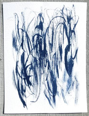 Original Abstract Expressionism Abstract Printmaking by Ryn Osbourne