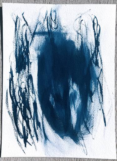 Original Abstract Expressionism Abstract Printmaking by Ryn Osbourne