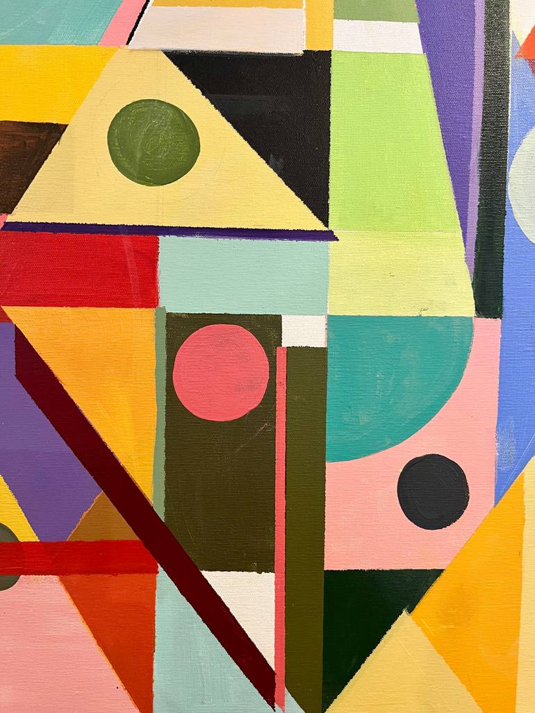Original Abstract Expressionism Abstract Painting by Pedro Martinez Marin