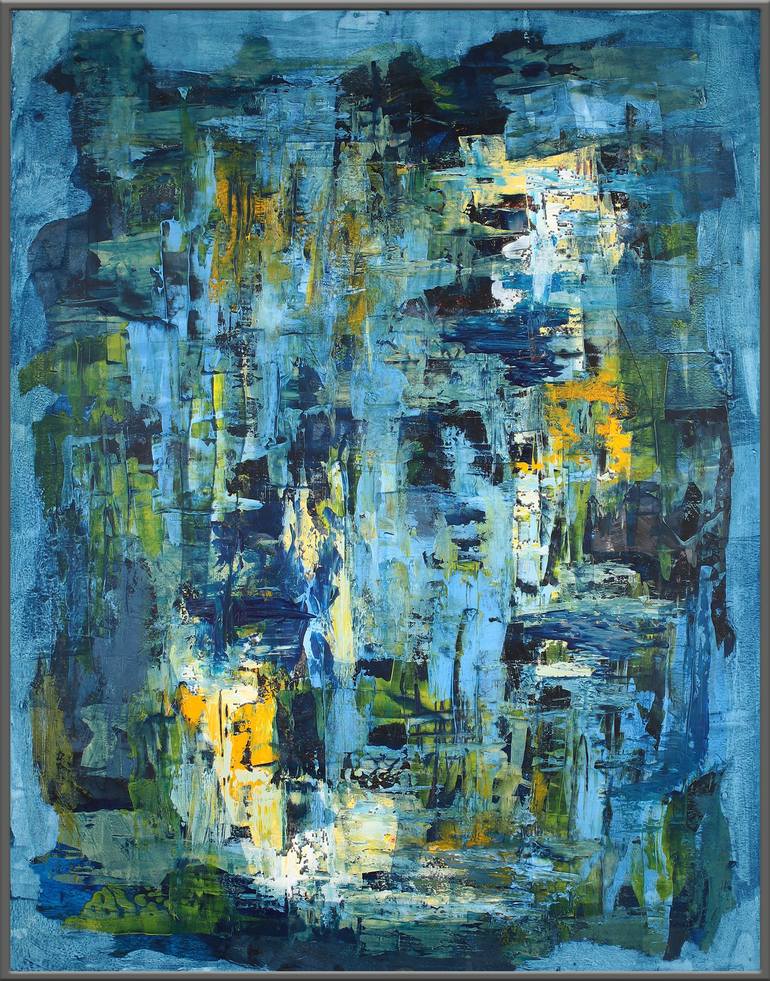 Original Expressionism Abstract Painting by Peter Kilb
