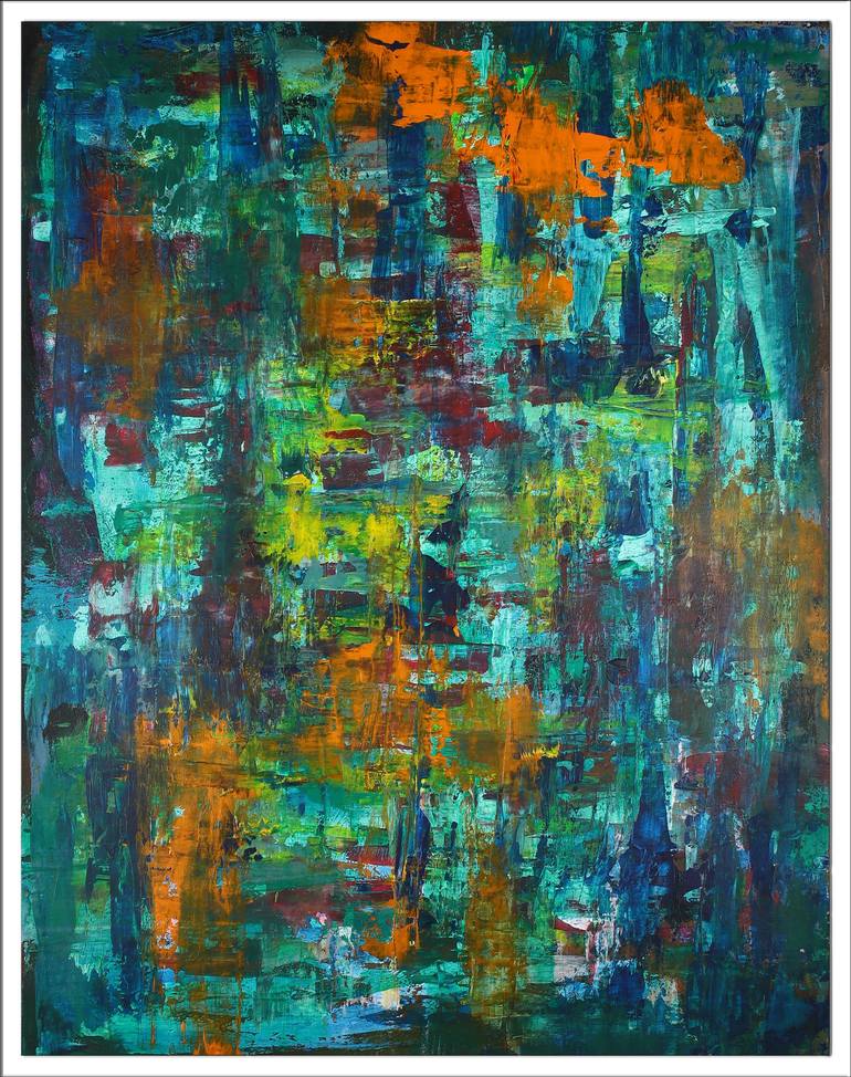 Original Contemporary Abstract Painting by Peter Kilb