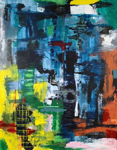 Original Abstract Paintings by Peter Kilb