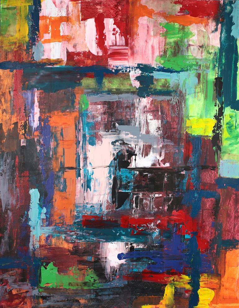 Original Contemporary Abstract Paintings by Peter Kilb
