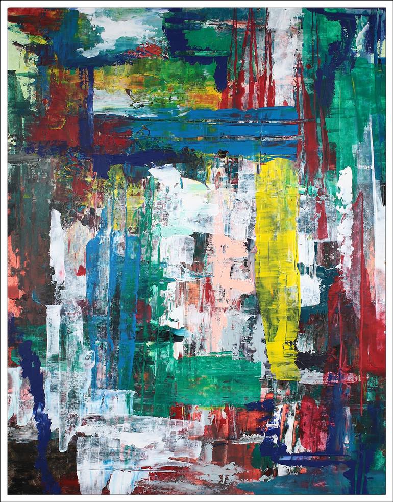 Original Contemporary Abstract Painting by Peter Kilb