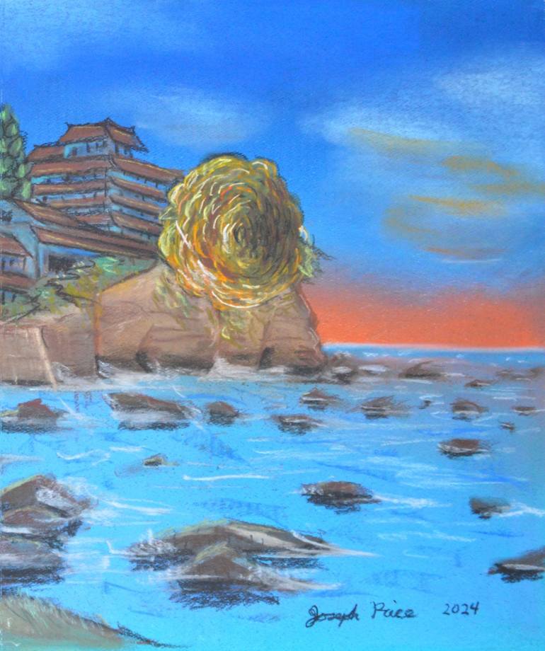 Original Surrealism Seascape Drawing by Joseph Price