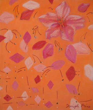 Original Abstract Floral Paintings by Joseph Price