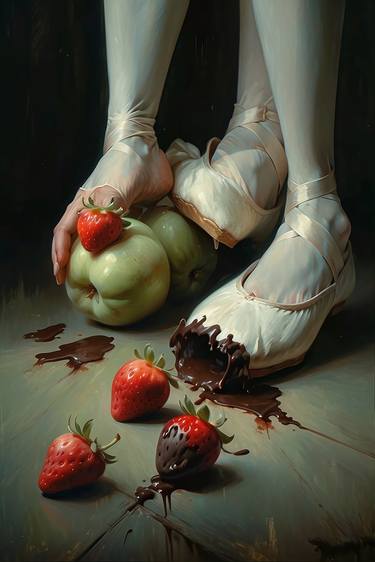 Pointes and Strawberries. thumb