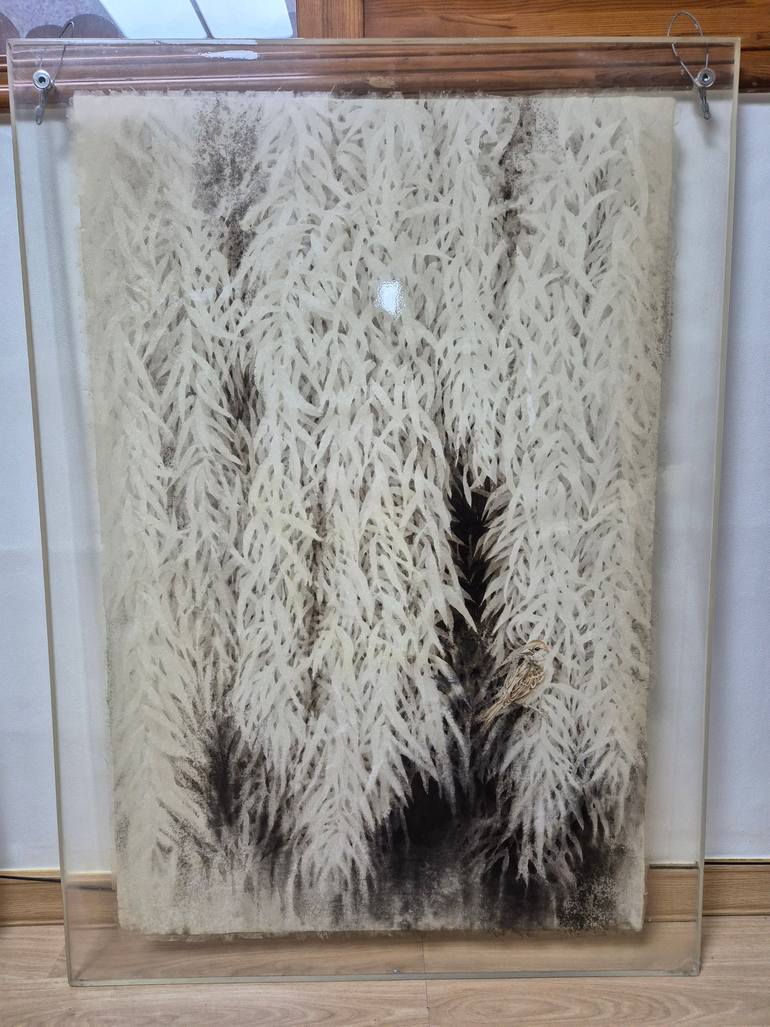 Original Expressionism Nature Painting by Hee Ra Kim