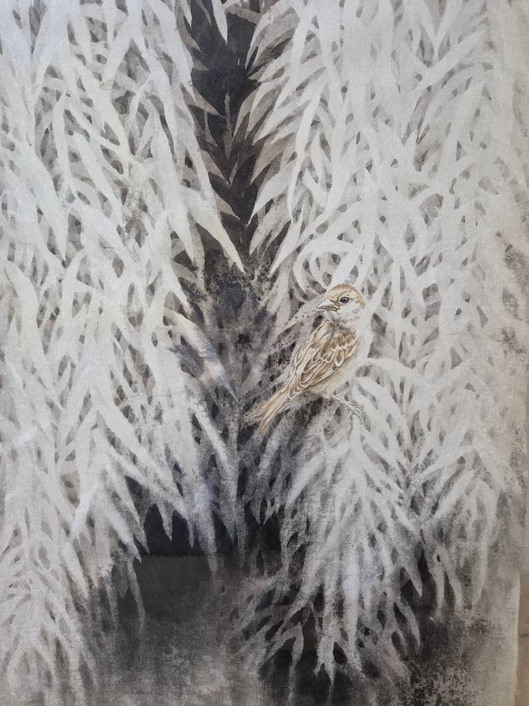 Original Expressionism Nature Painting by Hee Ra Kim