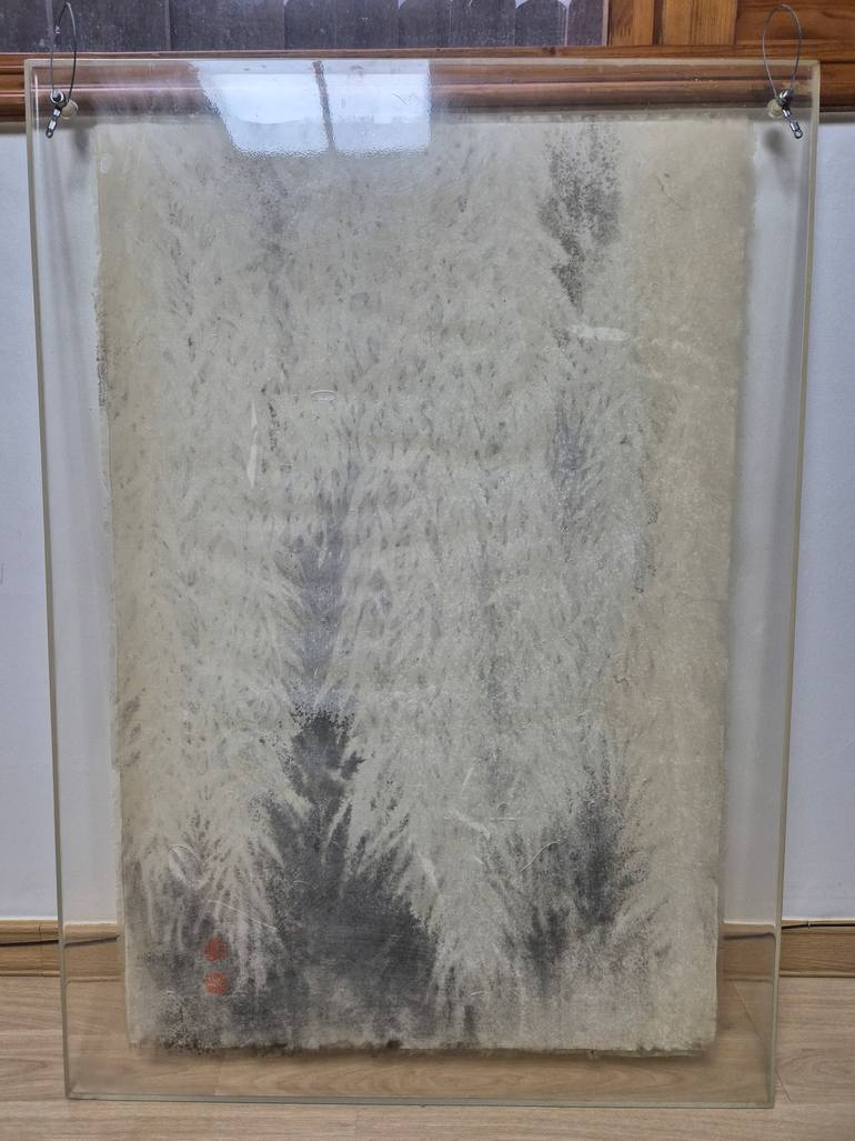 Original Expressionism Nature Painting by Hee Ra Kim