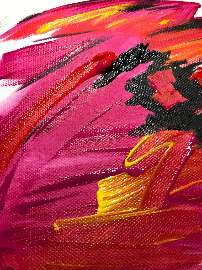 Original Abstract Expressionism Abstract Painting by Jamie Scott