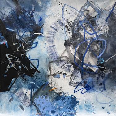 Original Abstract Expressionism Abstract Paintings by Gaston Carrio