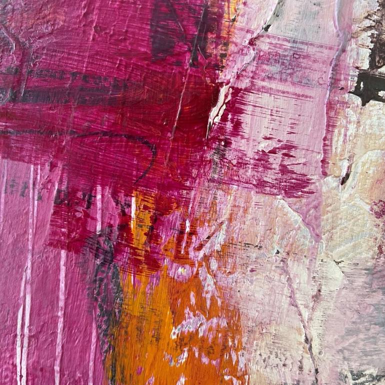 Original Abstract Mixed Media by Claudia Wiebe