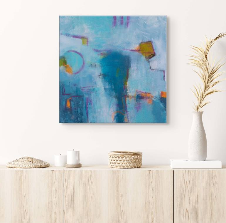 Original Abstract Mixed Media by Claudia Wiebe