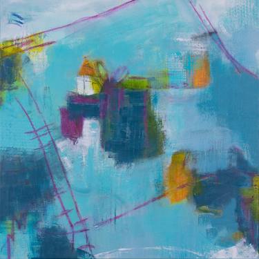 Original Abstract Mixed Media by Claudia Wiebe