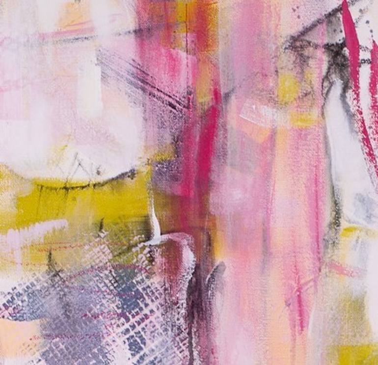Original Abstract Mixed Media by Claudia Wiebe