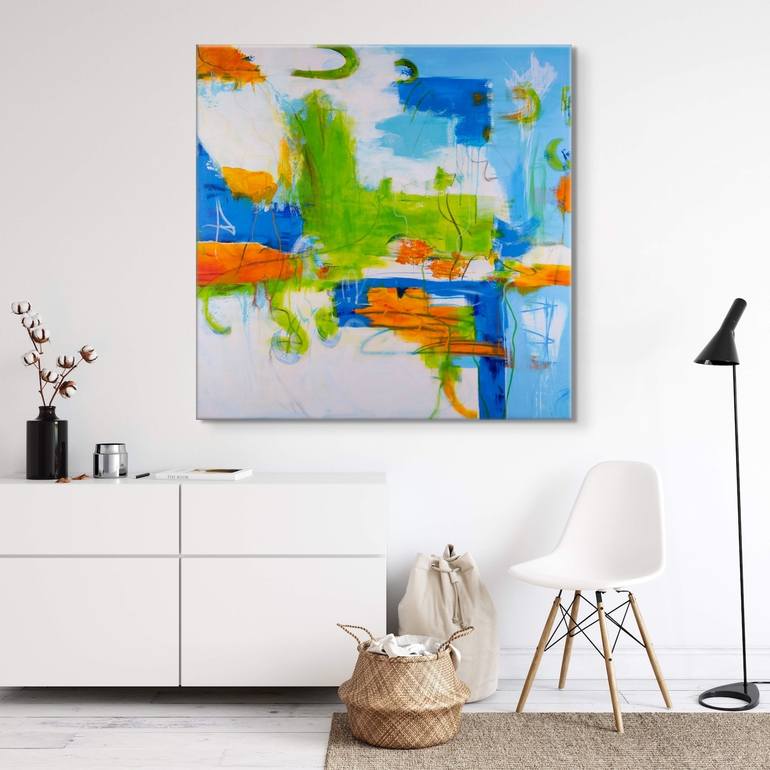 Original Abstract Painting by Claudia Wiebe