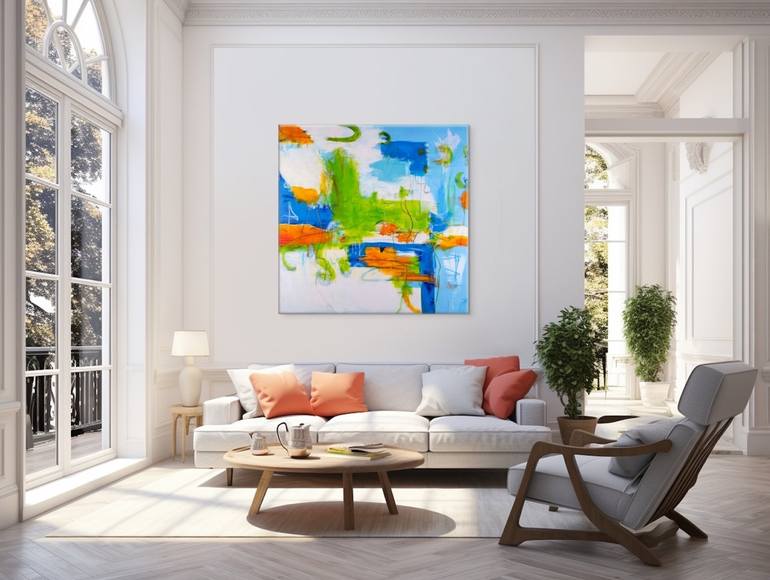 Original Abstract Painting by Claudia Wiebe