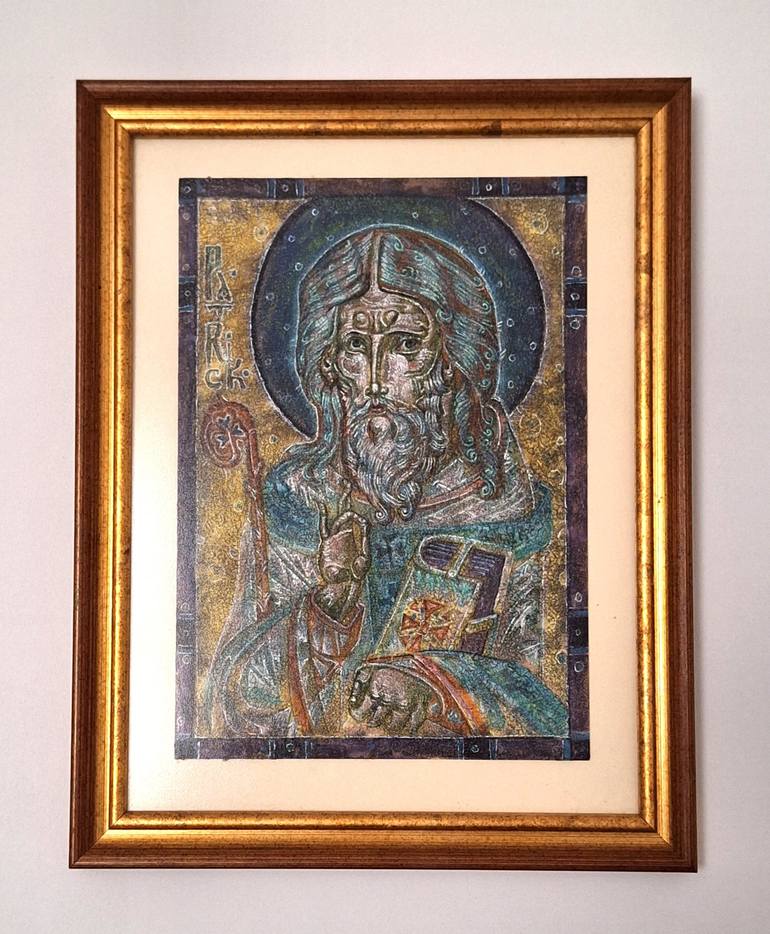 Original Religion Painting by Volodymyr Topiy