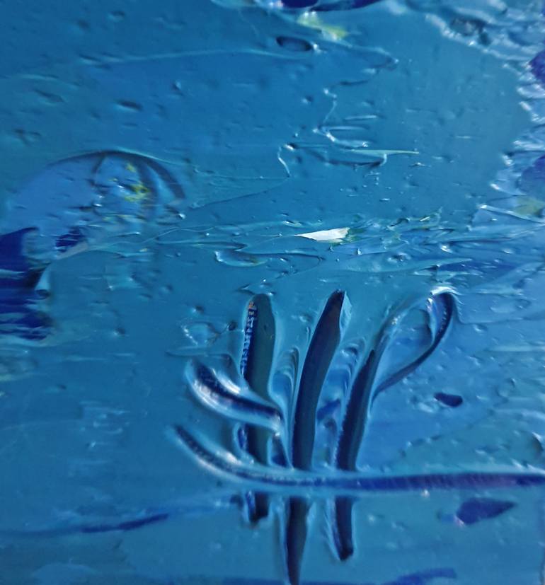 Original Abstract Expressionism Abstract Painting by Emma Heffe