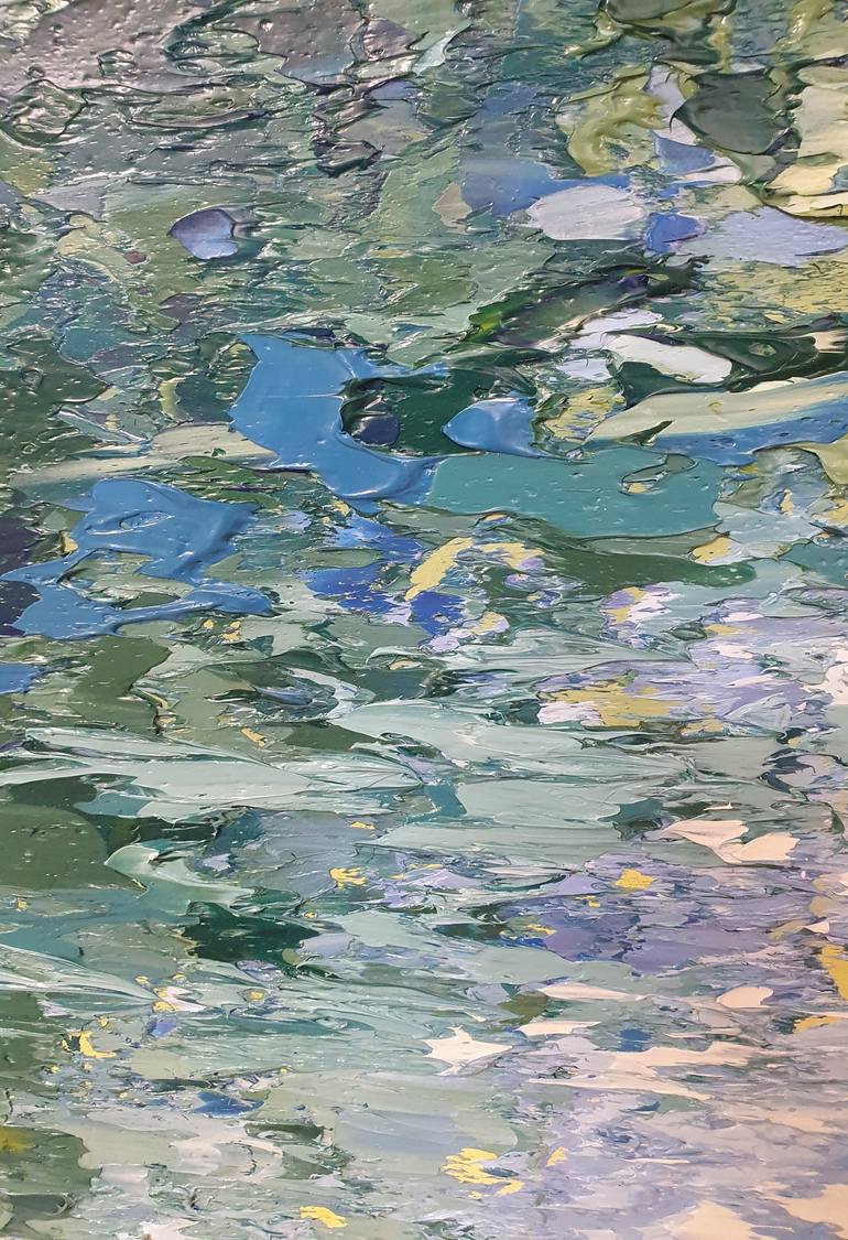 Original Abstract Expressionism Abstract Painting by Emma Heffe