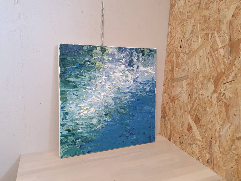 Original Abstract Expressionism Abstract Painting by Emma Heffe