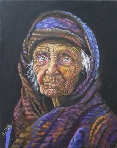 Old woman portrait thumb