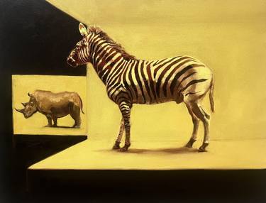 Original Realism Animal Paintings by Xan Peters