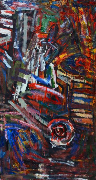 Original Abstract Expressionism Abstract Paintings by Gintaras Kušlys