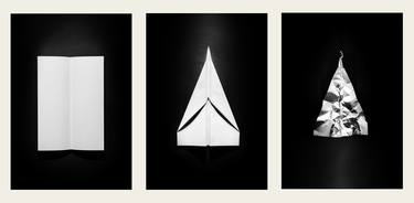 Paper Airplane Triptych thumb