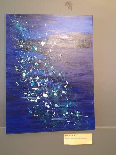 Original Abstract Expressionism Seascape Paintings by Sandra Miriam Fabiano