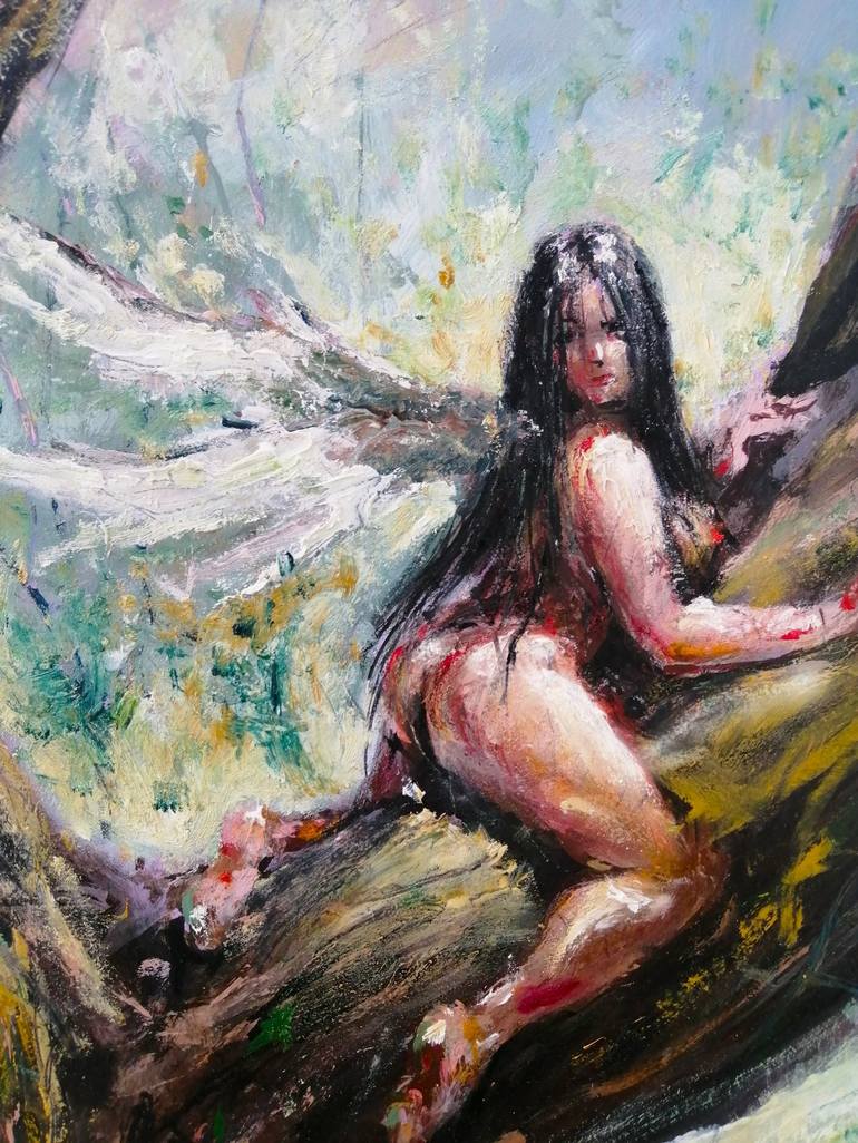 Original Figurative Fantasy Painting by Carlos Resano-Vasilchik