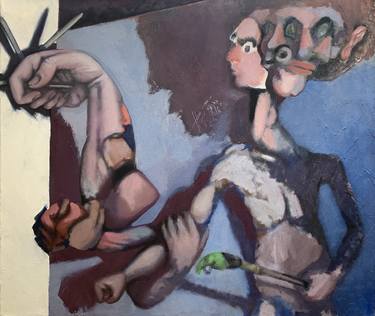 Original Figurative People Painting by Spencer Winans