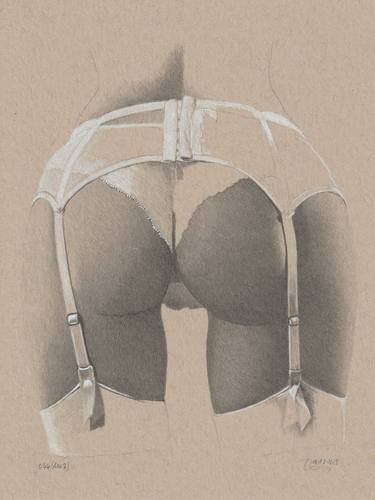 Original Erotic Drawings by Walter Roos