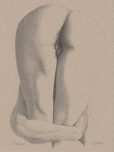 Print of Figurative Nude Drawings by Walter Roos