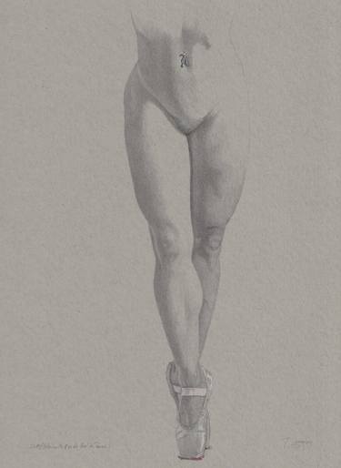 Original Nude Drawings by Walter Roos