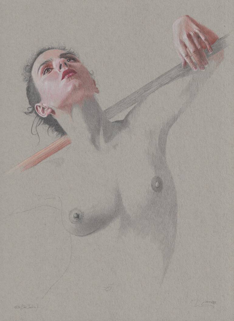 Print of Figurative Nude Drawings by Walter Roos