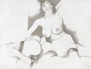Print of Figurative Nude Drawings by Walter Roos