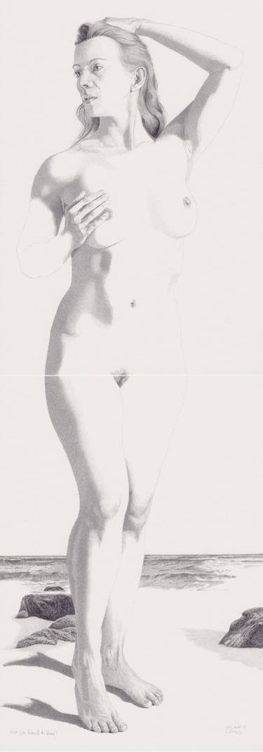 Original Nude Drawings by Walter Roos