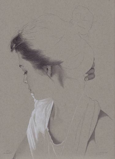 Original Portrait Drawings by Walter Roos