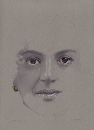 Original Portrait Drawings by Walter Roos