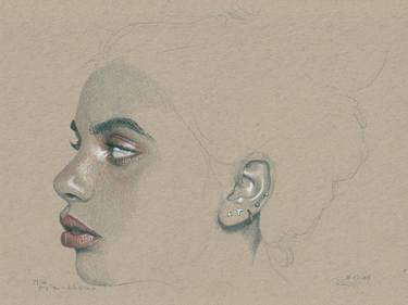 Original Figurative Women Drawings by Walter Roos